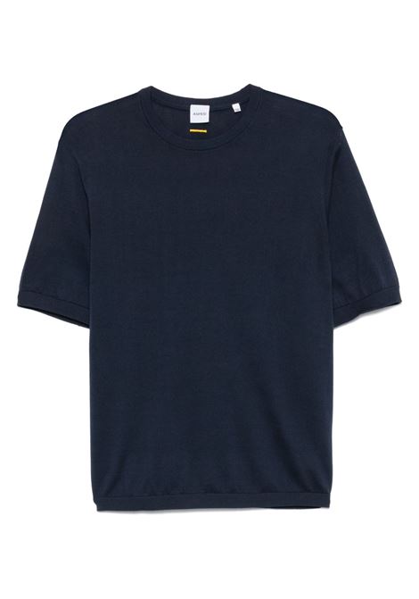 t-shirt in maglia uomo navy ASPESI | M079 L18085098